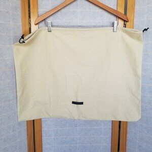 Naghedi Khaki Twill Dust Bag Extra Large 25" x 18" Leather Storage Logo
